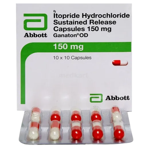 ganaton od 150mg capsule 10's